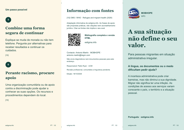 Outside face of the stigma leaflet · Migrants with irregular administrative status · Portuguese